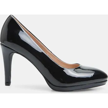Dámské lodičky Baťa dámské lakované vysoké lodičky černé, vel. 41
