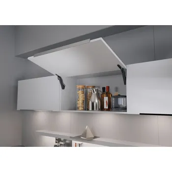 Nábytkové kování KESSEBÖHMER Výklop FreeSpace Mini a Forte s tlumeným dovřením - antracit Síla výklopu: Mini B