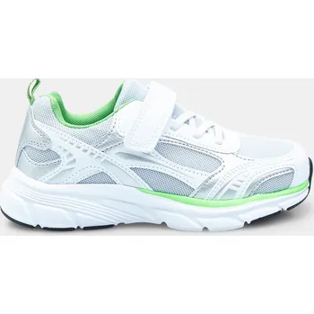 Dívčí tenisky Baťa dětské sportovní tenisky bílo-stříbrné, vel. 33