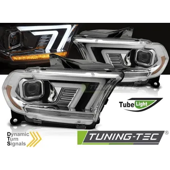 Přední světlomet SVĚTLOMETY CHROME TUBE SEQ pro DODGE DURANGO 10-13
