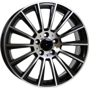 Alu kolo Alu kola Racing Line B1048, 19x8.5 5x112 ET43, černá + leštění (zátěžová)