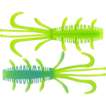 Umělá nástraha Kinetic - Gumová nástraha NYX, 6,5cm, 1,4g, 10ks, Baby Blue/Chartreuse, Garlic