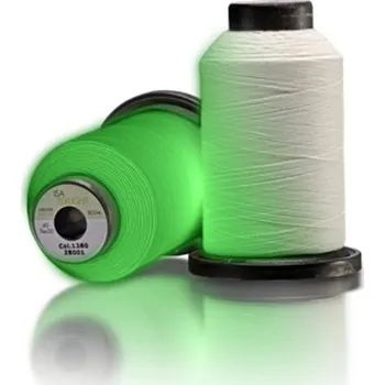 Nit Vyšívací fosforescenční niť Isa tex ligth 40 návin 800 m