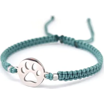 Náramek Maj šperky Náramek s tlapkou Barva: Tyrkysová, Velikost: Dámská