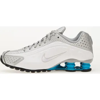 Pánské tenisky Tenisky Nike Shox R4 Metallic Silver/ Blue Lagoon-White EUR 39