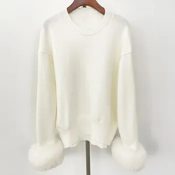 Dámský svetr Dámský svetr BF019 Barva: Béžová, Velikost: S