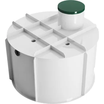 jímka PPA jímka 4 m³ (v.1 - výškově spárovaná s ČOV AT6) - samonosná