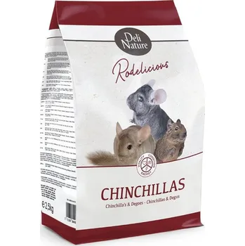 Krmivo pro hlodavce Deli Nature Rodelicious činčila 2,5 kg