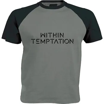 Pánské tričko šedo černé triko Within Temptation