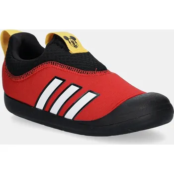 Chlapecké tenisky Dětské tenisky adidas MONOFIT MICKEY červená barva, JQ0016 33X, EUR 24