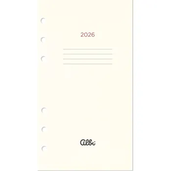 Diář Kalendárium do plánovacího diáře na rok 2026 - Albi
