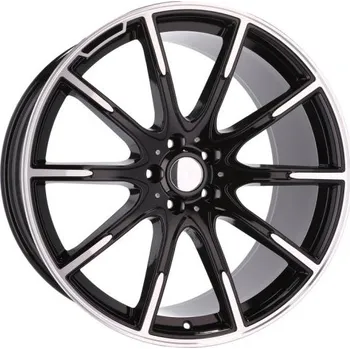 Alu kolo Alu kola Racing Line FE236, 21x10 5x112 ET54, černá + leštění (zátěžová)