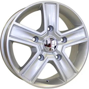 Alu kolo Alu kola Racing Line BK473, 16x6.5 5x130 ET50, stříbrná (zátěžová)