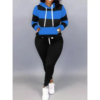 Dámská souprava BF221 Barva: Modrá, Velikost: 4XL