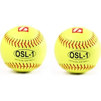 BARNETT softballový soutěžní míč, 12'', žlutý 2 kusy OSL-1 12 ŽLUTÁ