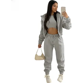 Dámská souprava BF217 Barva: Šedá, Velikost: XL