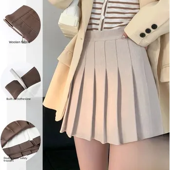 Dámská sukně Dámská sukně BF152 Velikost: M, Barva (Varianta): Apricot [woolen regular]]