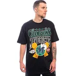 Triko Mitchell & Ness - NBA Big Champ Tee - Dallas Mavericks - Black velikost XXL
