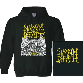 Pánské oblečení mikina s kapucí Napalm Death - Scum