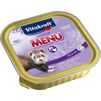 Krmivo pro ptáka Vitakraft Fretka Premium Menu paštika 100g (ODBĚR 16 KS)