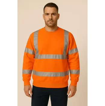 Mikina reflexní B303 PORTWEST - Oranžová, vel. XL