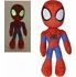plyšák Simba Toys Disney Marvel postavička svítící ve tmě 25 cm, Spidey