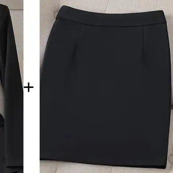 Dámská souprava BF239 Velikost: M, Barva (Varianta): Black one-piece skirt