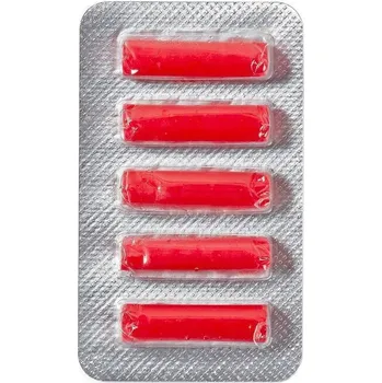 NEDIS vůně do vysavače/ sladká/ 5 náplní/ červená