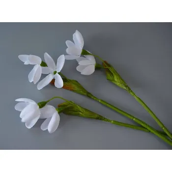 umělá květina Canea Polsko Sněženka bílá