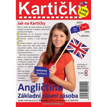 Anglický jazyk Angličtina - Základní slovní zásoba - Karticky.cz s.r.o