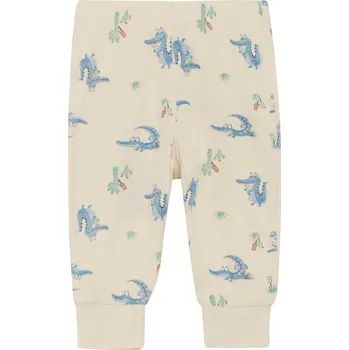 Kojenecký body Dětské kalhoty z bambusu a bavlny se vzorem Dusty Blue CeLaVi Velikost: 62/68