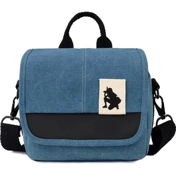 Brašna na foto příslušenství, fotoaparát 19x17x10 cm - modrá