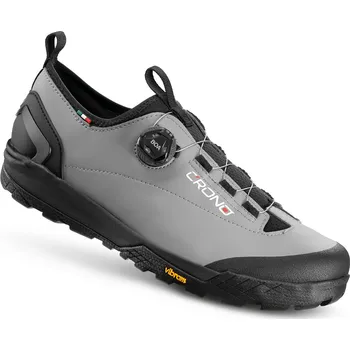 Pánské cyklistické tretry Crono CG2 tretry (šedá) Velikost: 39