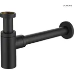 Oltens Hedvig umyvadlový sifon, mosazný, kulatý, černá mat