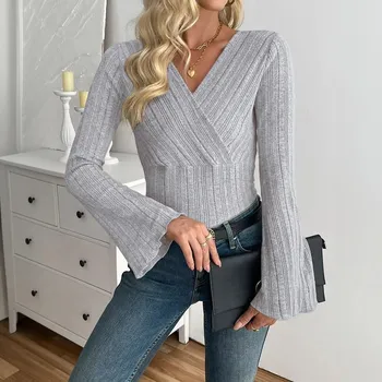 Dámské oblečení Dámská halenka BF079 Barva: Šedá, Velikost: S