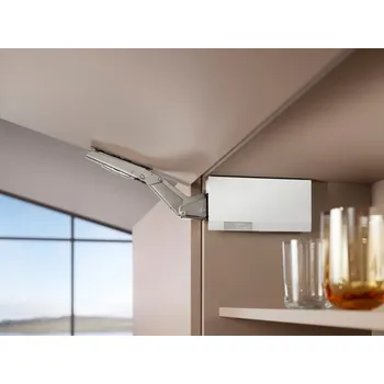 Nábytkové kování BLUM Sada Aventos HK-TOP hedvábně bílá, eurošrouby Aventos - ukazatel výkonnosti: 420 - 1 610 - 22K23