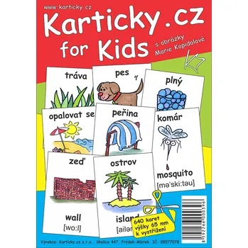 Anglický jazyk Karticky.cz for Kids - Karticky.cz s.r.o
