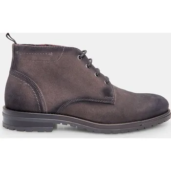 Pánská zimní obuv Baťa pánské kožené kotníkové boty hnědé, vel. 45