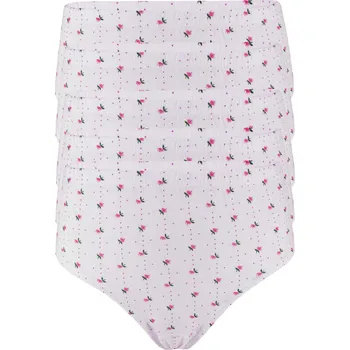 Kalhotky Jaruška bavlněné vyšší kalhotky - 5bal. 3XL růžová