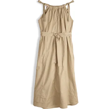 Dámské šaty GATE Dlouhé šaty na ramínka s páskem 34/36 225-1901/20