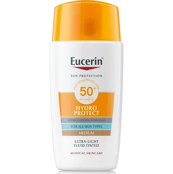 Přípravek na opalování Eucerin Sun Hydro Protect Ultra Light Fluid SPF50+ Medium 50 ml
