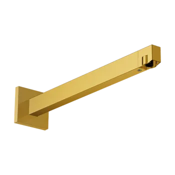 Tyč na sprchový závěs Hansgrohe - Sprchové rameno E 390 mm, leštěný vzhled zlata 24337990