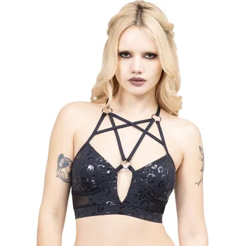 Dámské plavky plavky dámské (vrchní díl) KILLSTAR - Midnight Roar - Black - XL