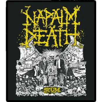 Nášivka nášivka na záda, zádovka Napalm Death - Scum