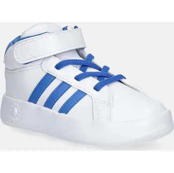 Chlapecká obuv Dětské tenisky adidas GRAND COURT MID JQ5678 bílá 00X, EUR 23.5