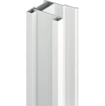 Nábytkové kování LAGUNA Úchytový profil ETA WIDE strukturovaná bílá