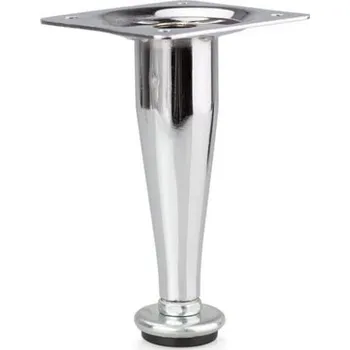 Nábytkové kování In-Design Nábytková nožka PAUL s rektifikací chrom lesklý