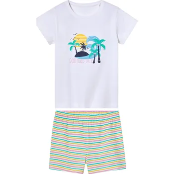 Dívčí pyžamo lupilu® Dívčí pyžamo (bílá, 122/128)