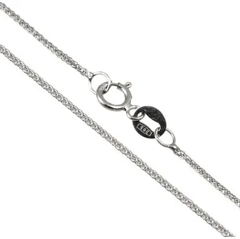 Řetízek ŠPERKY-NM, Zlatý řetízek v bílém zlatě 1359 fox Délka řetízku: 40 cm