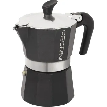 Příprava kávy MOKA KONVIČKA na 3 ŠÁLKY ANTRACIT